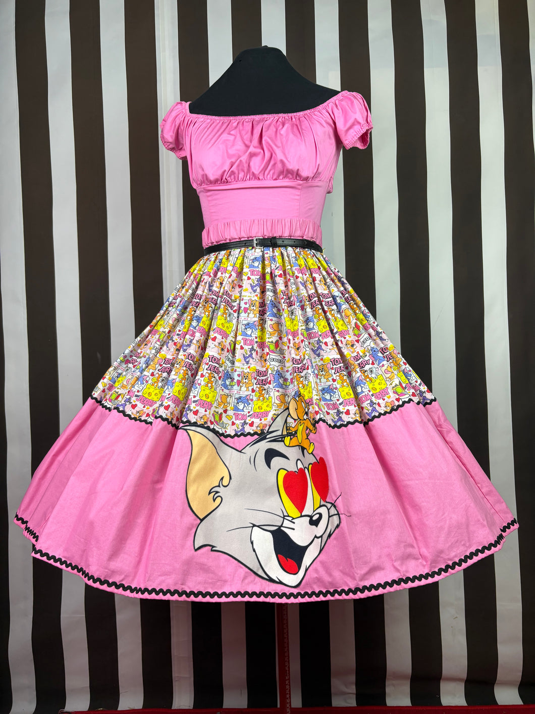 Tom & Jerry inspired fan art cartoon skirt