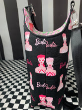 Load image into Gallery viewer, Vintage barbie print drink bottle crossbody bag