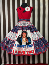 Load image into Gallery viewer, Elvis fan art want need and love you skirt