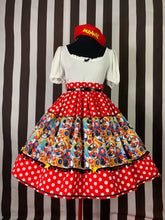 Load image into Gallery viewer, Lifebuoy ahoy Cruise Disney fan art skirt