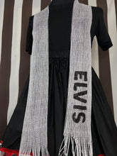 Load image into Gallery viewer, Elvis fan art metallic scarf