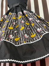 Load image into Gallery viewer, Vampire teddy and undead duck fan art skirt