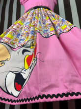 Load image into Gallery viewer, Tom &amp; Jerry inspired fan art cartoon skirt