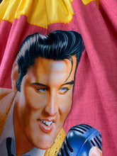 Load image into Gallery viewer, Elvis fan art appliqué coral skirt