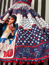 Load image into Gallery viewer, Elvis fan art want need and love you skirt