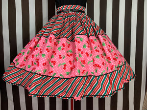 Wrapped in cherries skirt