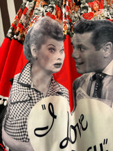 Load image into Gallery viewer, I love Lucy &amp; Desi fan art skirt