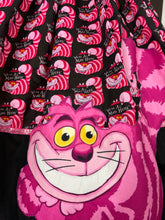 Load image into Gallery viewer, Cheshire Cat inspired fan art skirt