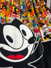 Load image into Gallery viewer, Felix the cat inspired fan art cartoon skirt