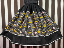 Load image into Gallery viewer, Vampire teddy and undead duck fan art skirt