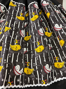 Vampire teddy and undead duck fan art skirt