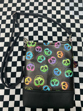 Load image into Gallery viewer, Colourful poisoned apples inspired fan art crossbody bag