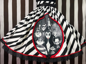 The Adam’s family fan art skirt