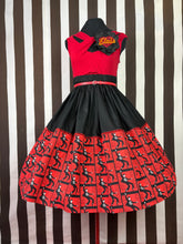Load image into Gallery viewer, Elvis fan art jail house rock skirt