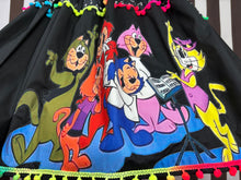 Load image into Gallery viewer, Top Cat inspired fan art skirt
