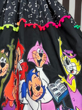 Load image into Gallery viewer, Top Cat inspired fan art skirt