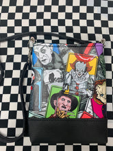Load image into Gallery viewer, Horror characters inspired fan art crossbody bag