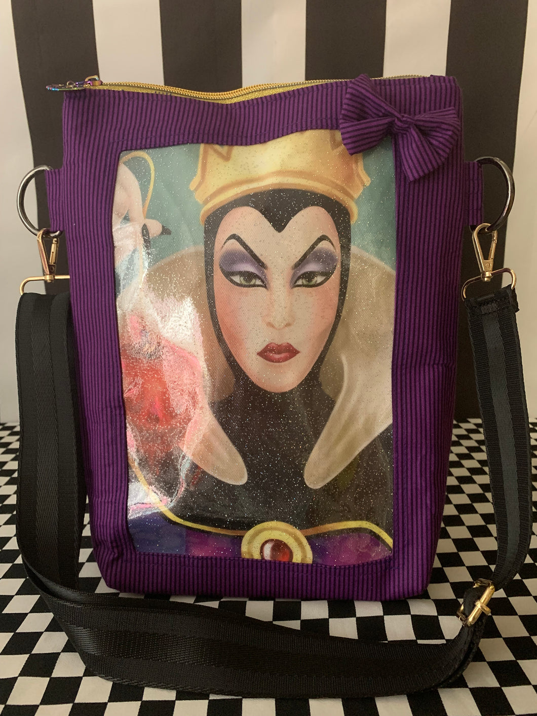 The Evil Queen fan art frame it crossbody bag