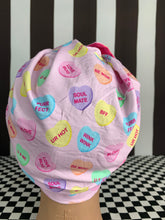 Load image into Gallery viewer, Conversation hearts head wrap