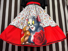 Load image into Gallery viewer, Tom and Jerry inspired check skirt