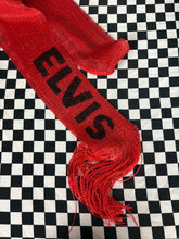 Load image into Gallery viewer, Elvis fan art metallic scarf