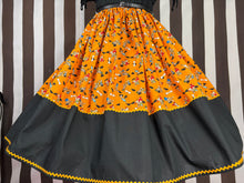 Load image into Gallery viewer, Flintstones inspired print skirt