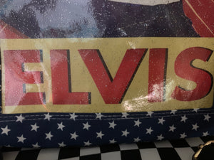 Elvis poster fan art frame it crossbody bag