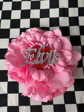 Load image into Gallery viewer, Elvis inspired peony hair/brooch flowers