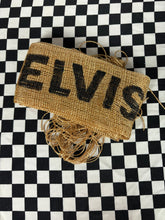 Load image into Gallery viewer, Elvis fan art metallic scarf