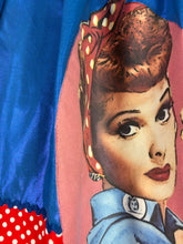 Load image into Gallery viewer, I love Lucy fan art polka dot skirt