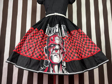 Load image into Gallery viewer, Red Checkered Frankenstein skirt