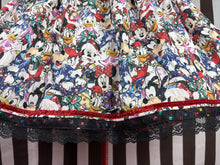 Load image into Gallery viewer, Disney inspired Christmas fan art skirt