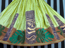 Load image into Gallery viewer, Gold Tiki skirt