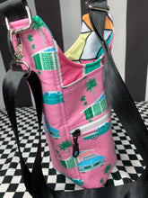 Load image into Gallery viewer, 1950s home and car drink bottle crossbody bag