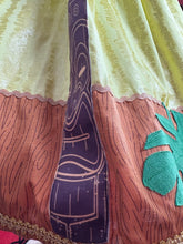 Load image into Gallery viewer, Gold Tiki skirt
