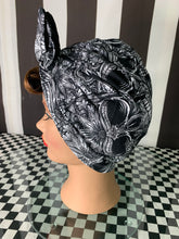 Load image into Gallery viewer, Intricate skulls head wrap