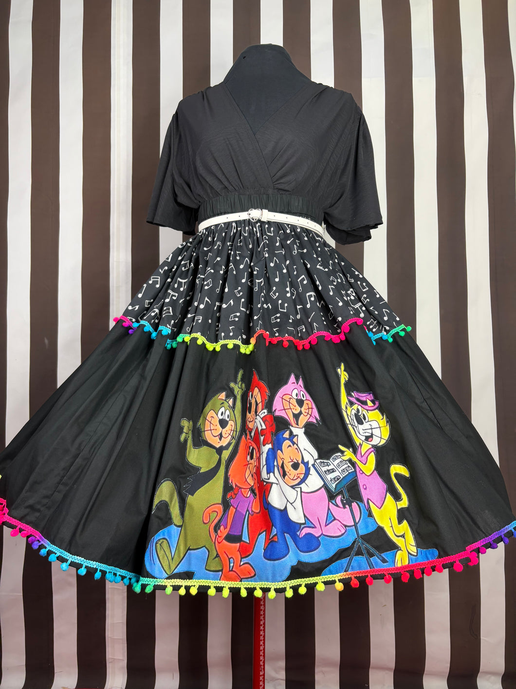 Top Cat inspired fan art skirt