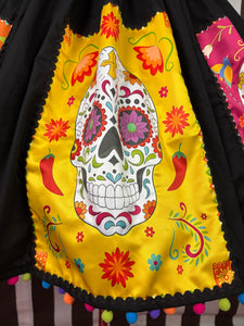 Day of the dead Sugar skull fan art skirt