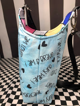 Load image into Gallery viewer, Positive affirmations drink bottle crossbody bag