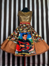 Load image into Gallery viewer, Johnny Cash inspired skirt