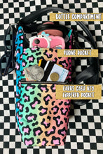Load image into Gallery viewer, Hot rod rumble print drink bottle crossbody bag
