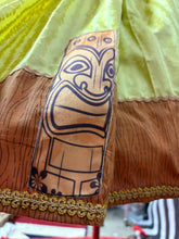Load image into Gallery viewer, Gold Tiki skirt