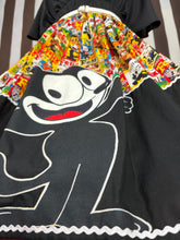 Load image into Gallery viewer, Felix the cat inspired fan art cartoon skirt