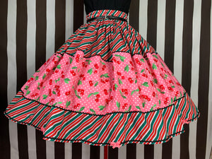 Wrapped in cherries skirt