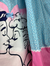 Load image into Gallery viewer, I love Lucy fan art blue and pink skirt