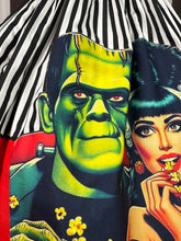Load image into Gallery viewer, Frankie and his gal inspired fan art skirt