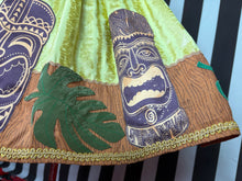 Load image into Gallery viewer, Gold Tiki skirt