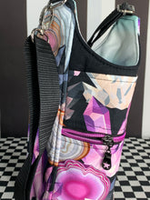 Load image into Gallery viewer, Semi precious stones print drink bottle crossbody bag