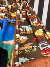 Load image into Gallery viewer, Johnny Cash inspired skirt
