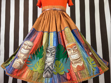 Load image into Gallery viewer, Tiki dream colourful inspired skirt